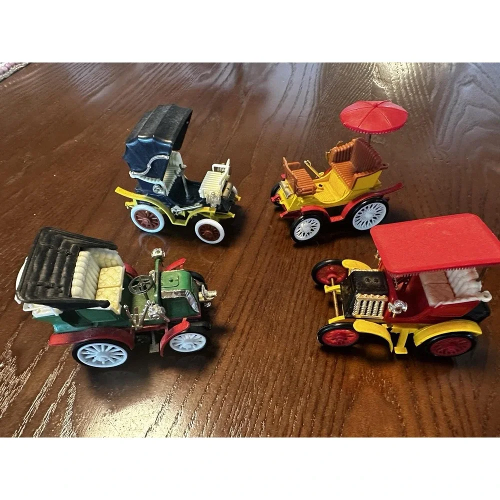 Vintage SAFIR France 1:43 Antique Car Models Panhard Renault Decauville Lot 4